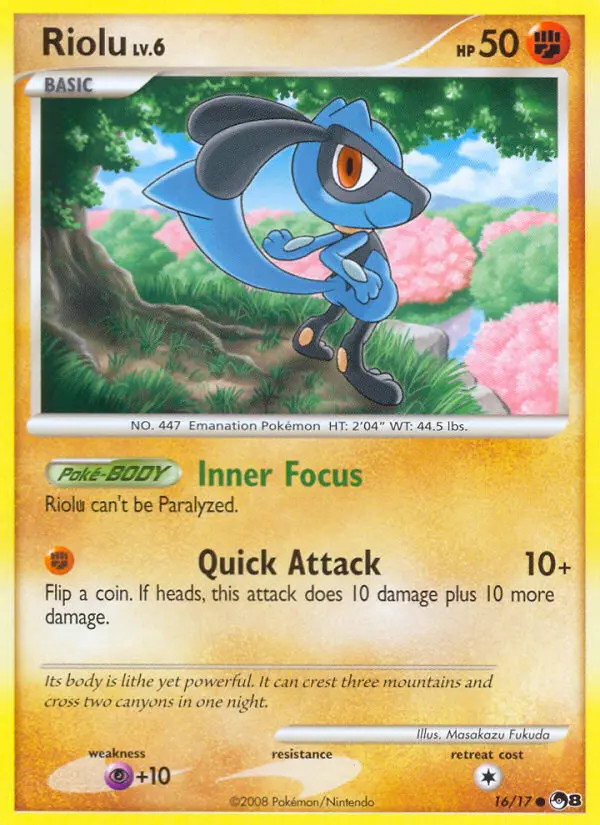 Riolu Lv.6 #16