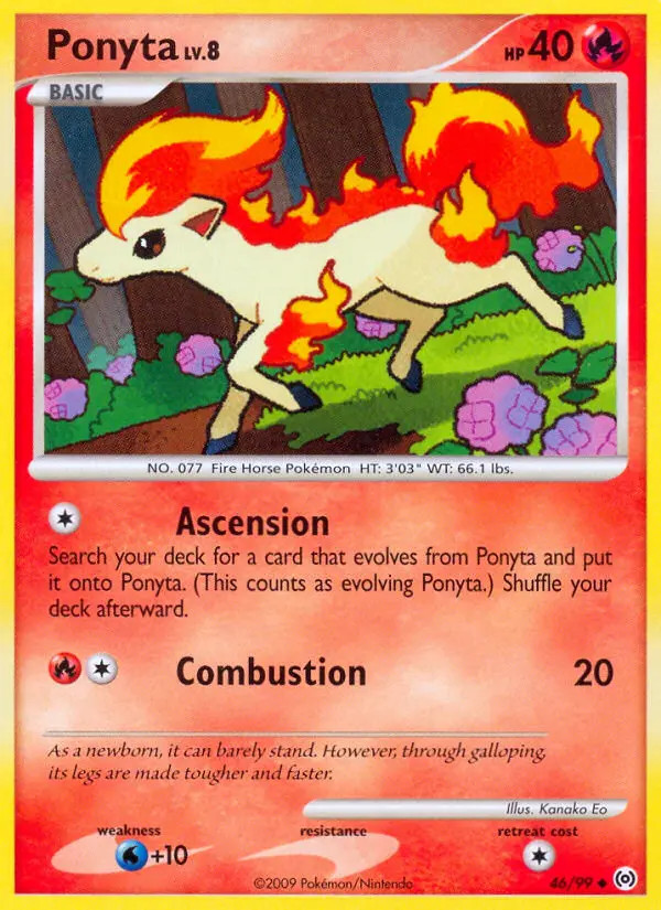 Ponyta Lv.8 #46