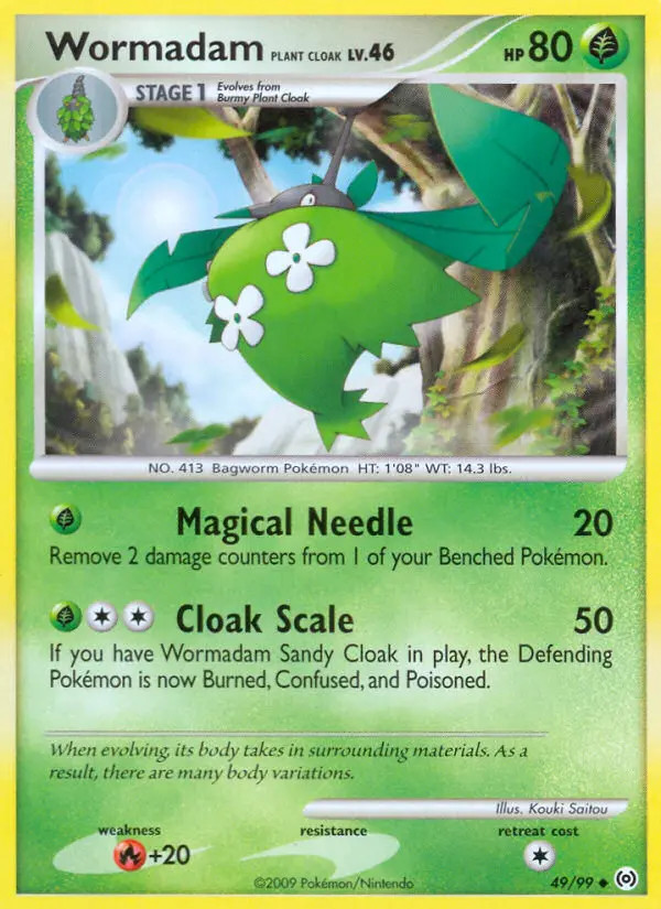 Wormadam Plant Cloak Lv.46 #49