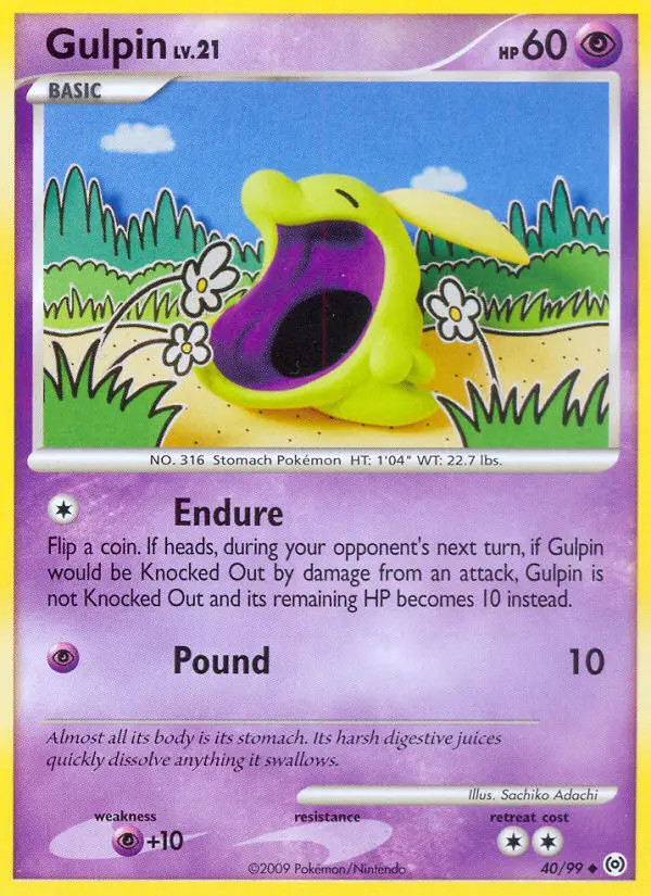 Gulpin Lv.21 #40