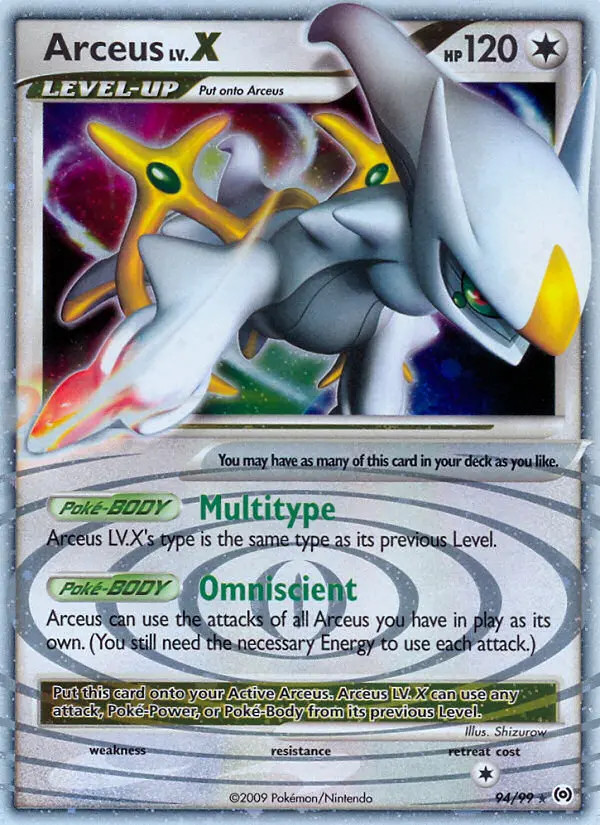 Arceus LV.X #94
