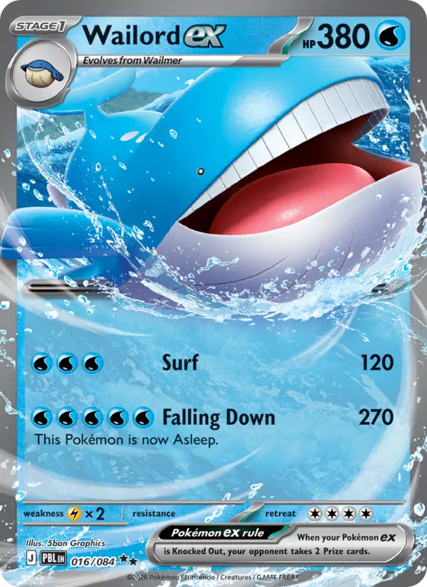 Wailord ex #016