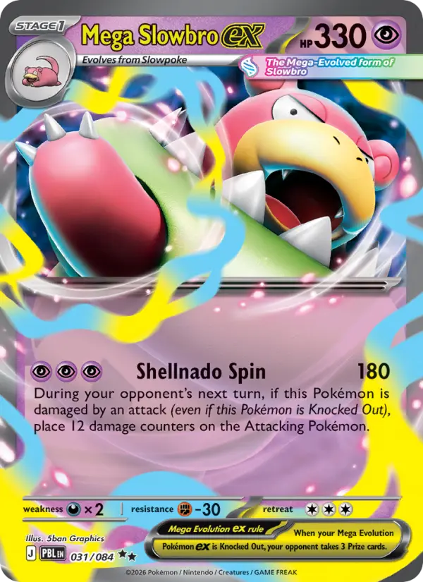 Mega Slowbro ex #031