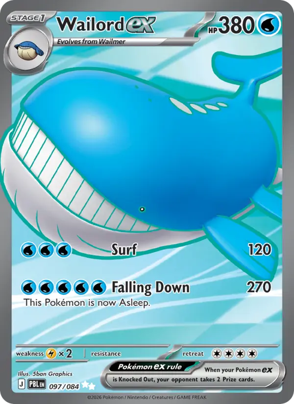 Wailord ex #097