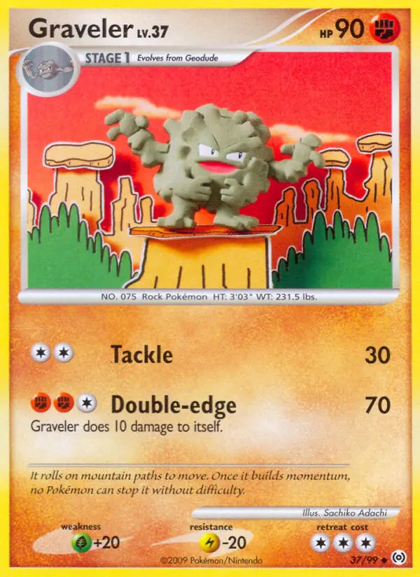 Graveler Lv.37 #37