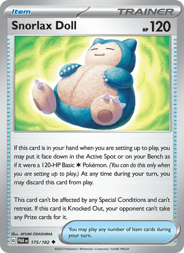 Snorlax Doll #175