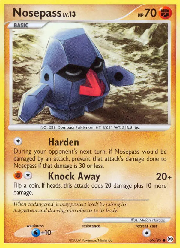 Nosepass Lv.13 #69
