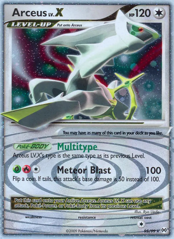 Arceus LV.X #95