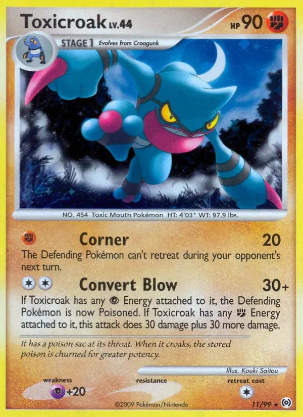Toxicroak Lv.44 #11