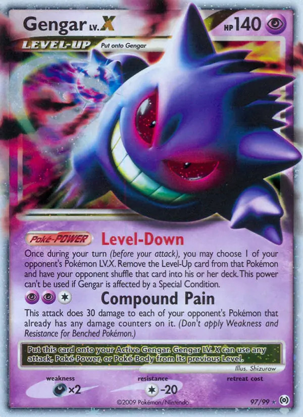 Gengar LV.X #97
