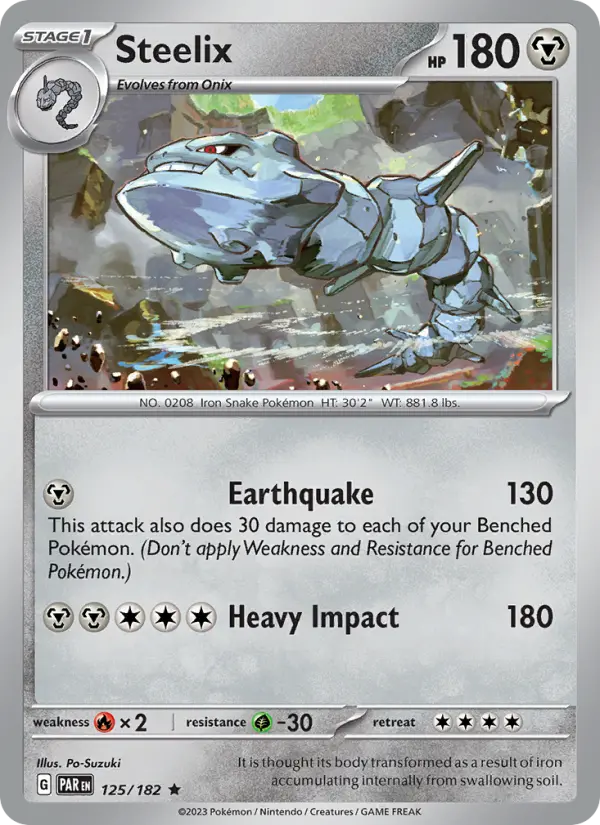 Steelix #125 — Paradox Rift