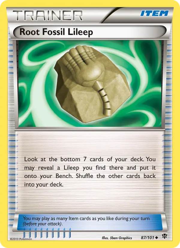Root Fossil Lileep #87