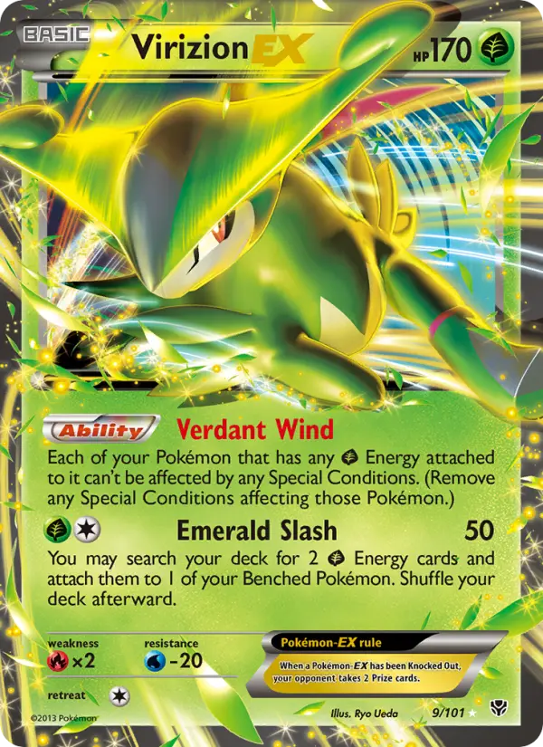 Virizion EX #9