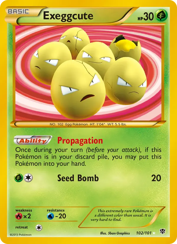 Exeggcute #102