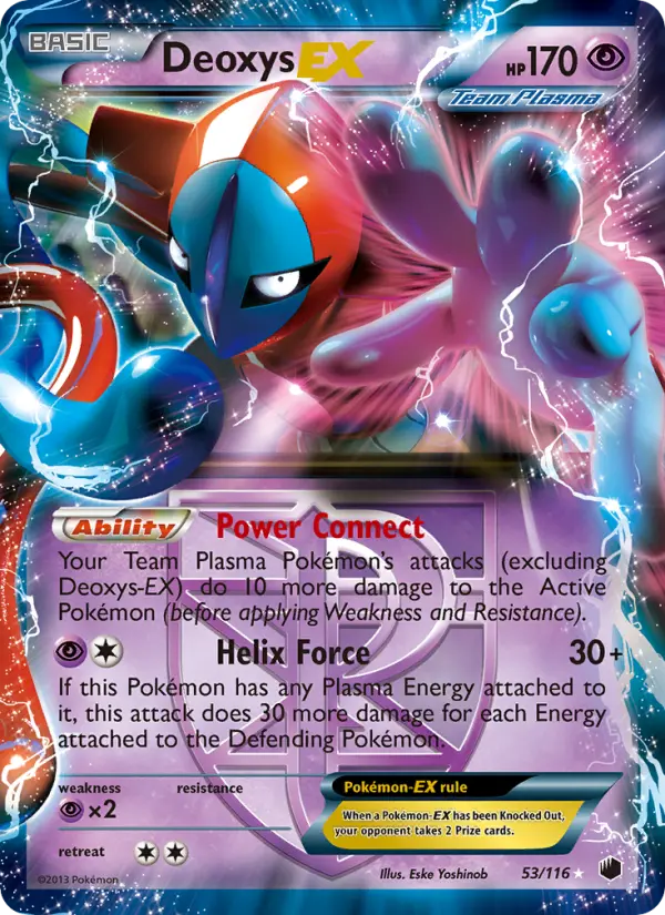 Deoxys EX #53 — Plasma Freeze