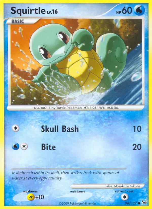 Squirtle Lv.16 #96