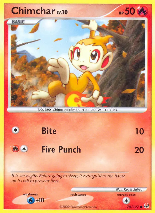 Chimchar Lv.10 #70