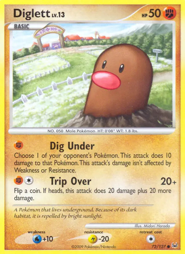 Diglett Lv.13 #72