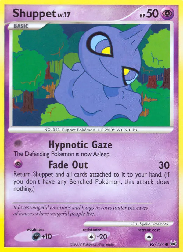 Shuppet Lv.17 #92