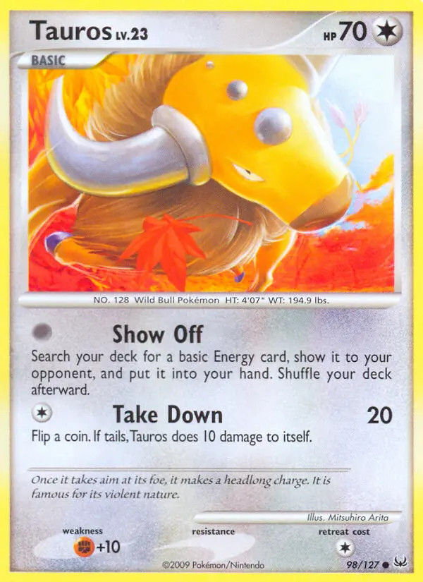 Tauros Lv.23 #98