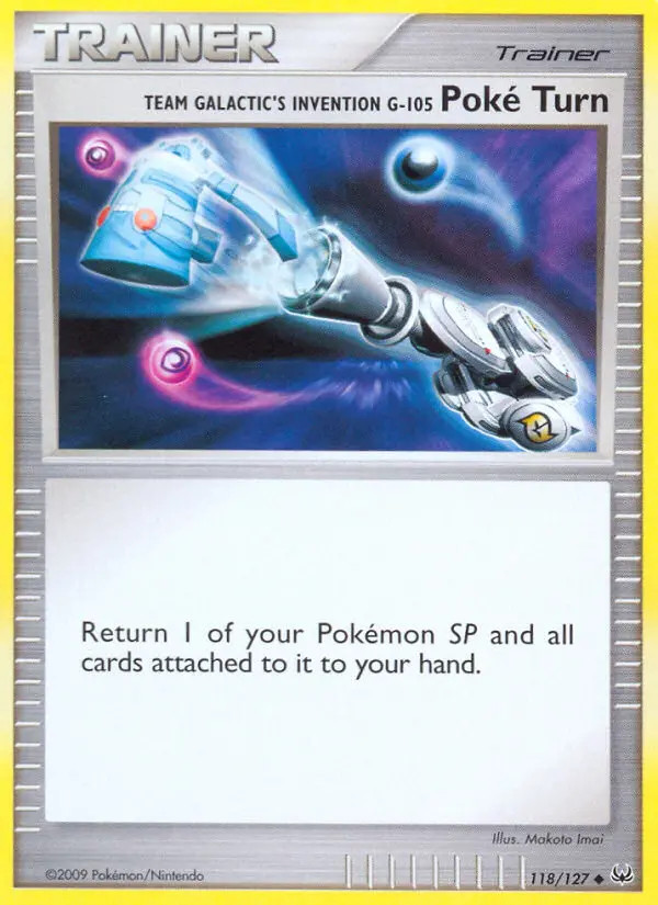 Team Galactic's Invention G-105 Poké Turn #118
