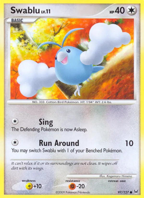 Swablu Lv.11 #97