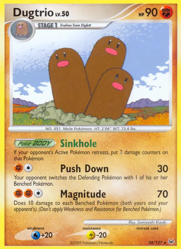 Dugtrio Lv.50 #24