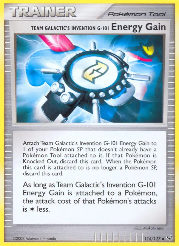 Team Galactic's Invention G-101 Energy Gain #116
