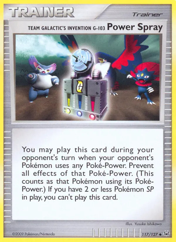 Team Galactic's Invention G-103 Power Spray #117