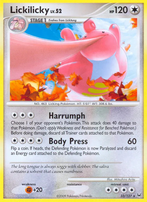 Lickilicky Lv.52 #33