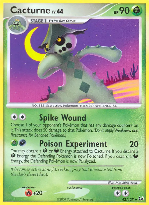 Cacturne Lv.44 #42