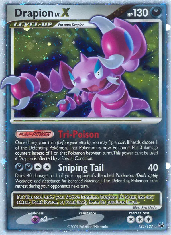 Drapion LV.X #123