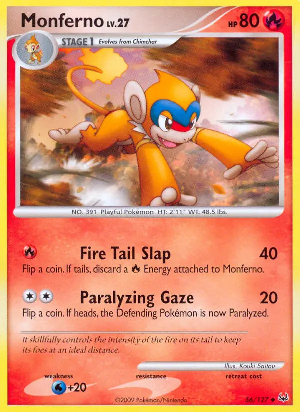 Monferno Lv.27 #56