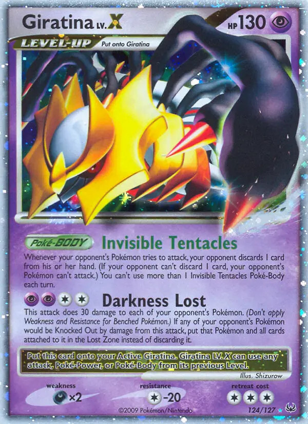 Giratina LV.X #124