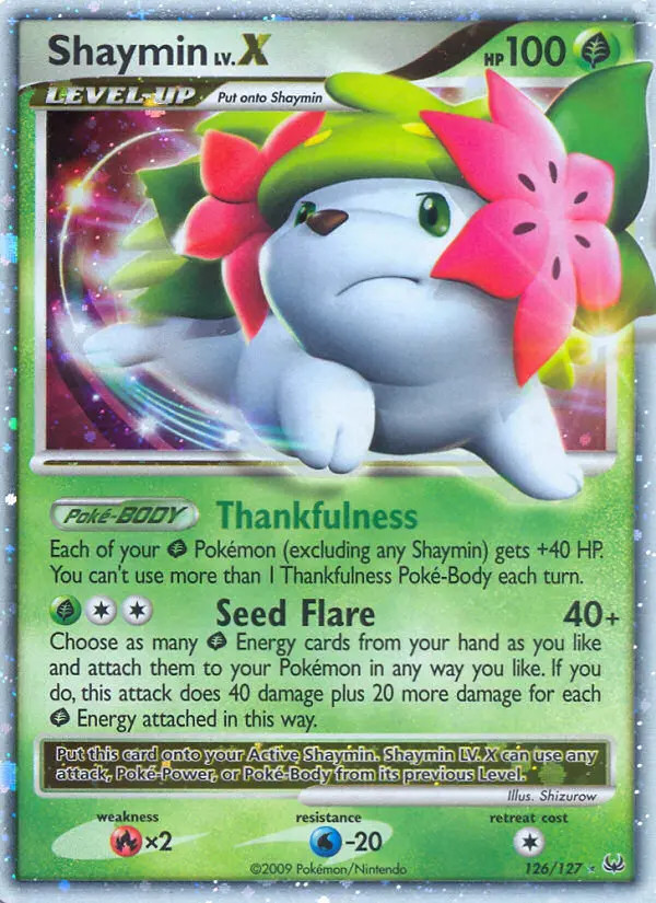 Shaymin LV.X #126
