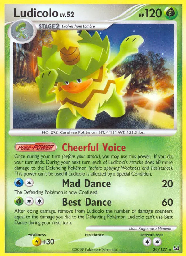 Ludicolo Lv.52 #34