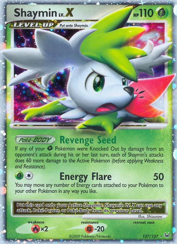 Shaymin LV.X #127