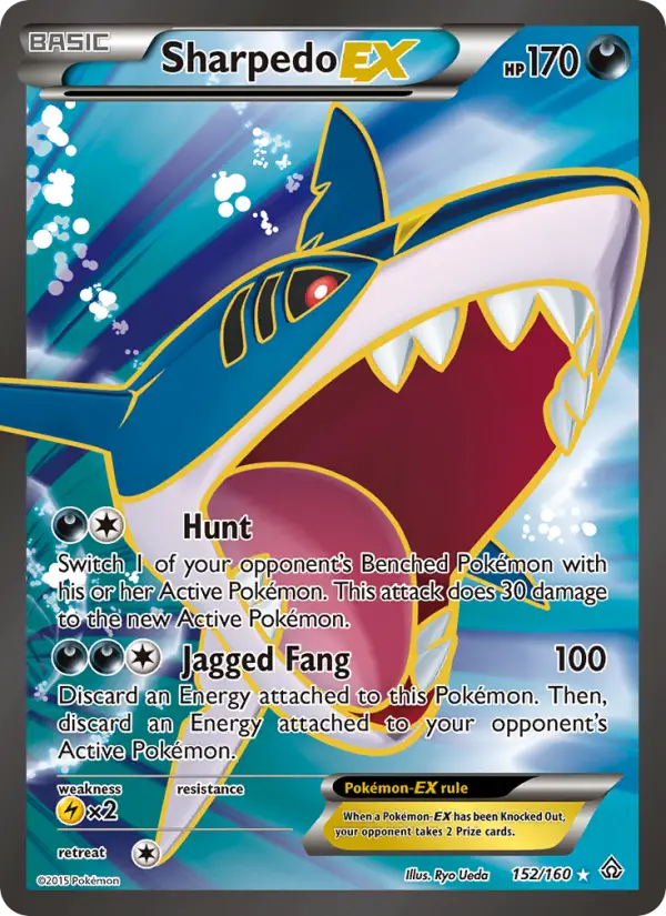 Sharpedo EX #152