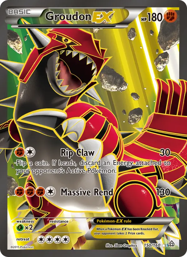 Groudon ex #150
