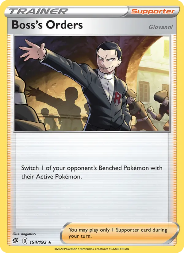Boss's Orders - Giovanni #154