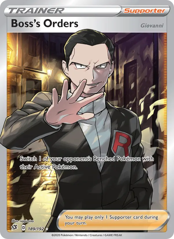 Boss's Orders - Giovanni #189