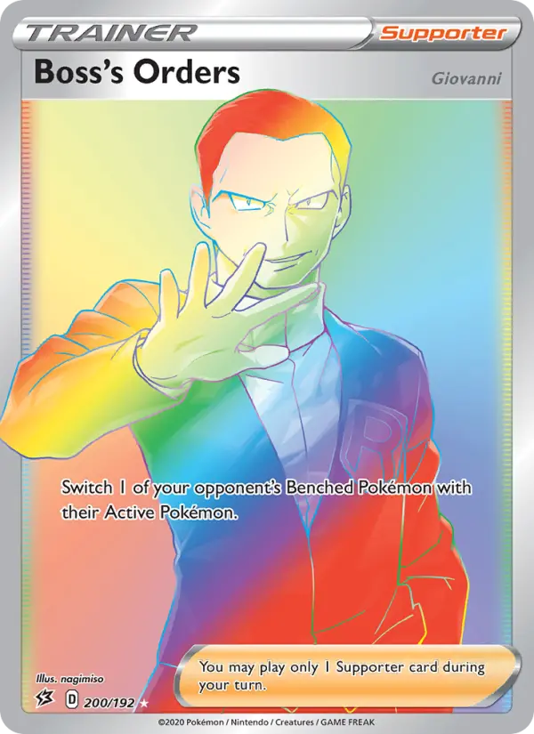 Boss's Orders - Giovanni #200