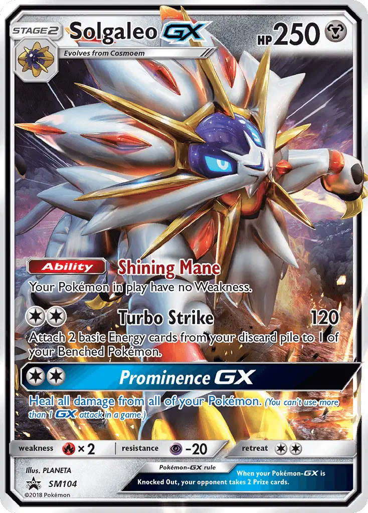 Solgaleo GX #SM104