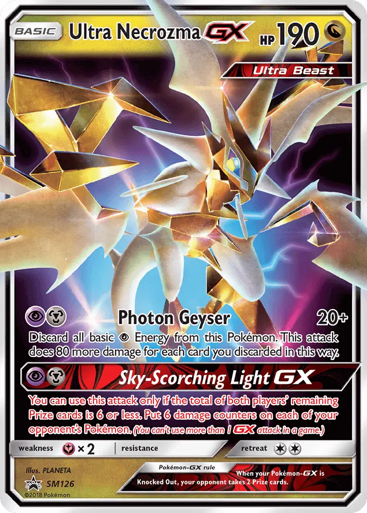 Ultra Necrozma GX #126 — SM Black Star Promos