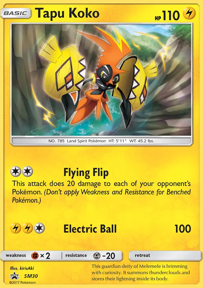 Tapu Koko #SM30