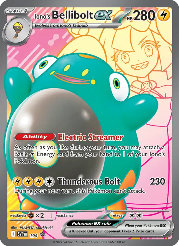 Bellibolt ex de e-Nigma #194