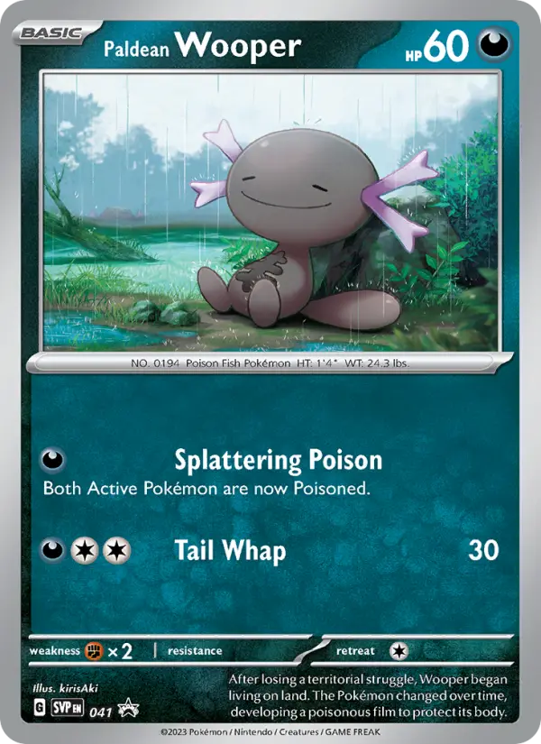 Paldean Wooper #041