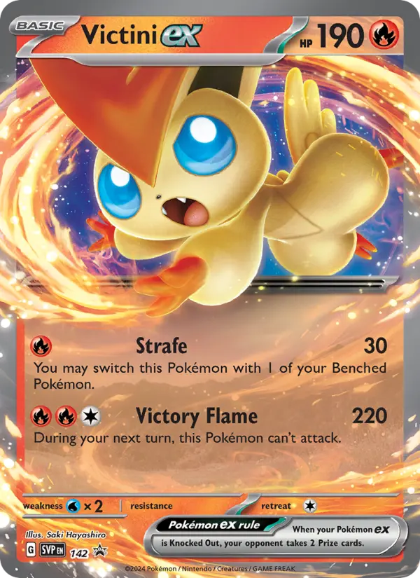 Victini EX #142