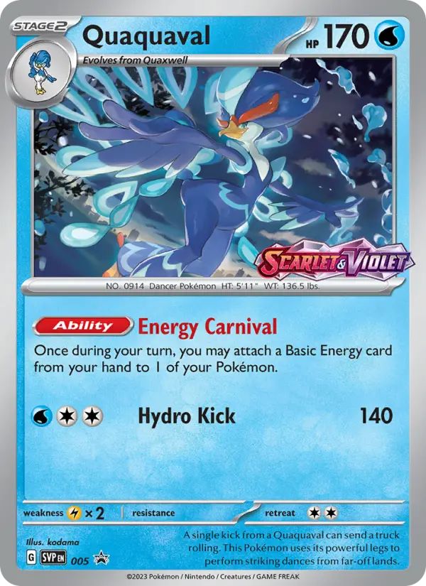 Quaquaval #005 — SV Black Star Promos