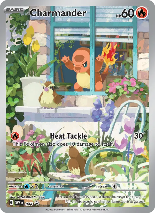 Charmander #044 — SV Black Star Promos